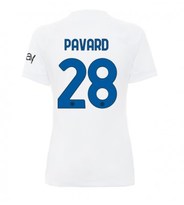 Inter Milan Benjamin Pavard #28 Bortatröja Kvinnor 2023-24 Kortärmad